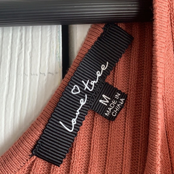 Beige EUC LOVE TREE Ribbed Bodysuit - Picture 5 of 7